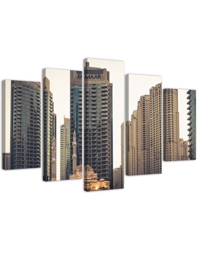 Leinwandbild - Dubai Architektur Stadt | Feeby