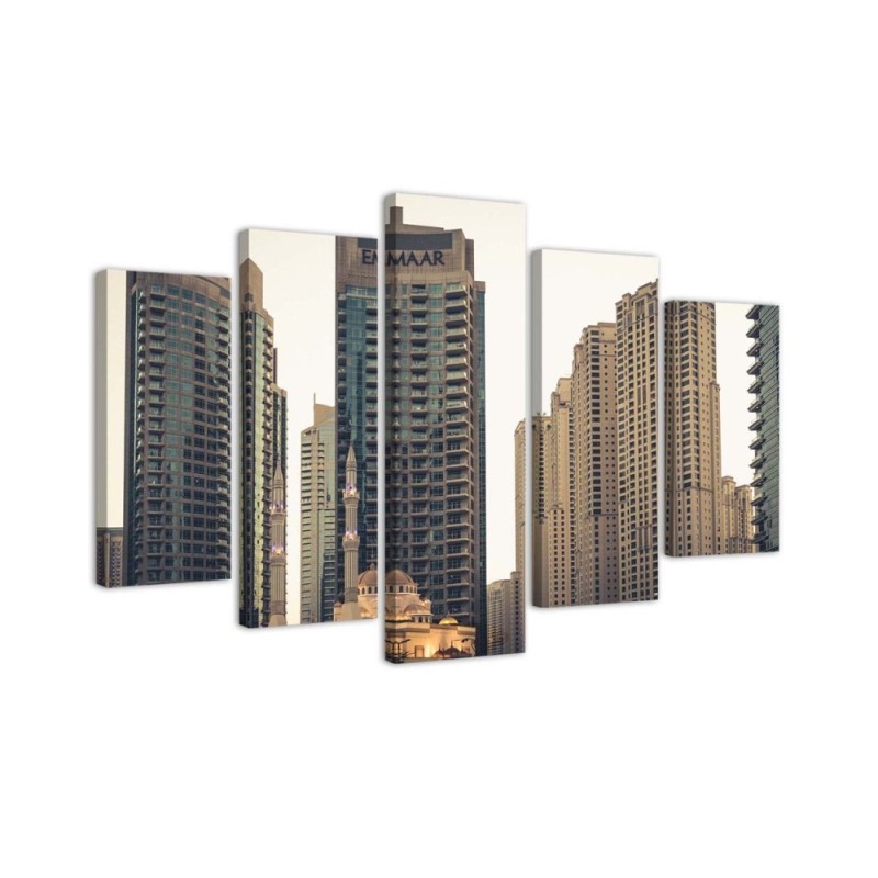Leinwandbild - Dubai Architektur Stadt | Feeby