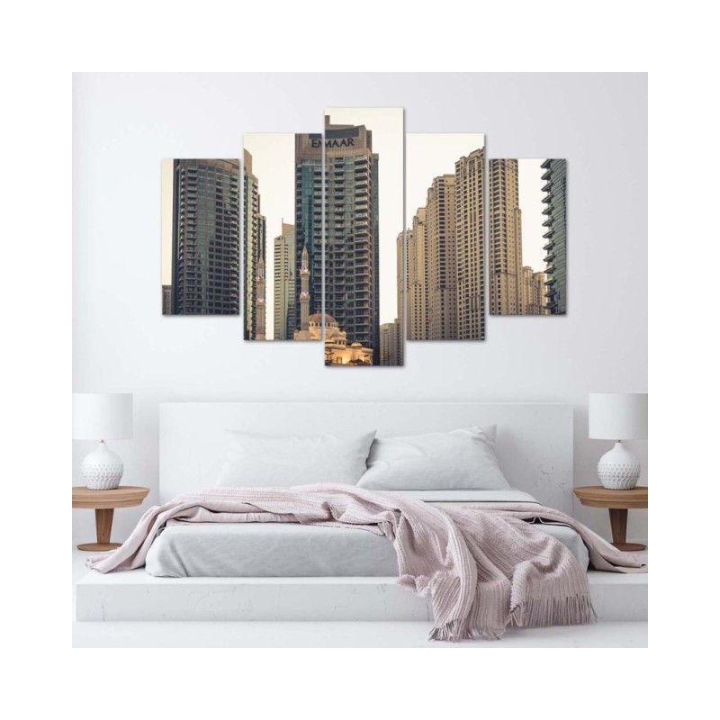 Leinwandbild - Dubai Architektur Stadt | Feeby
