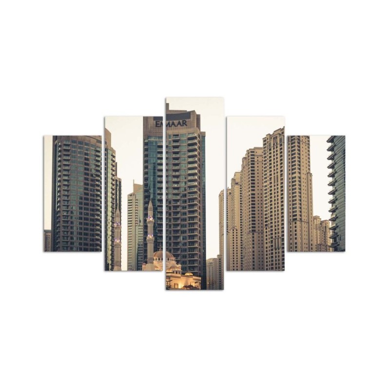 Leinwandbild - Dubai Architektur Stadt | Feeby