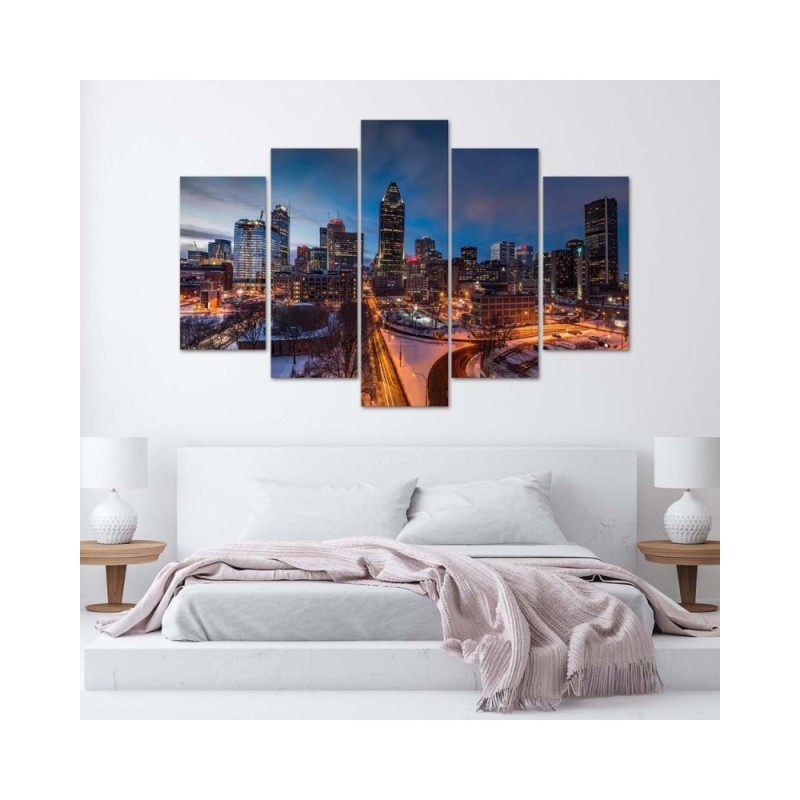 Modernes Wandbild - New York Skyline City Usa | Feeby