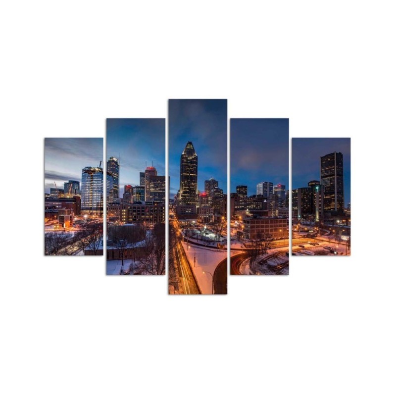 Modernes Wandbild - New York Skyline City Usa | Feeby