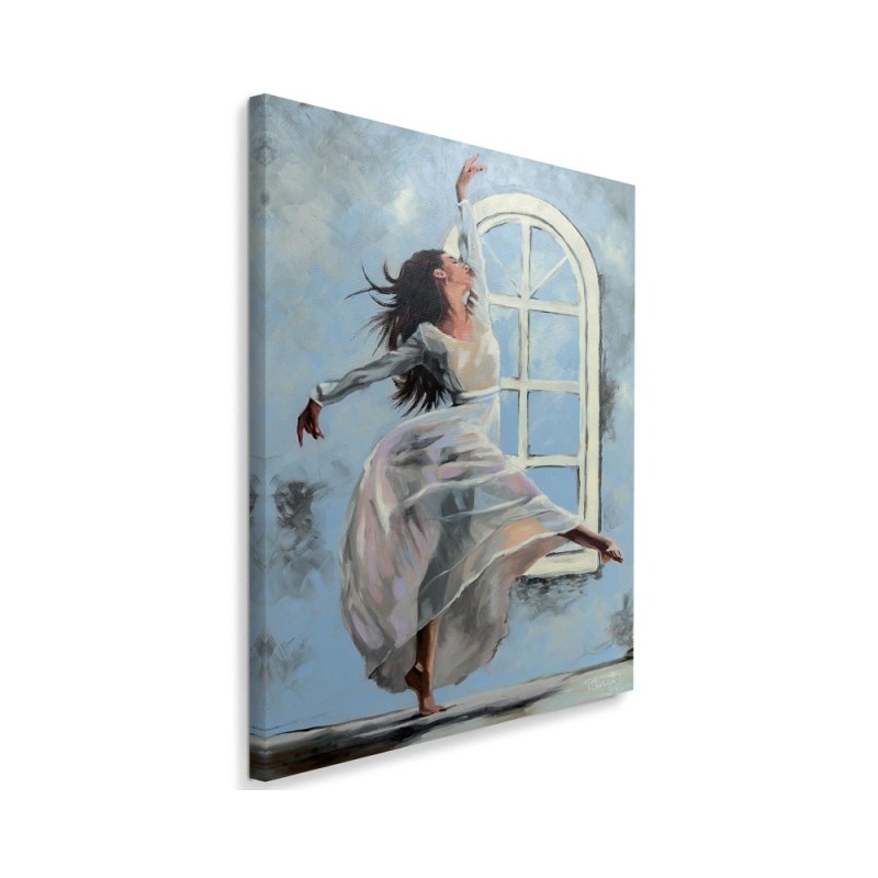 Bild auf Leinwand - Ballerina Tänzerin | Feeby