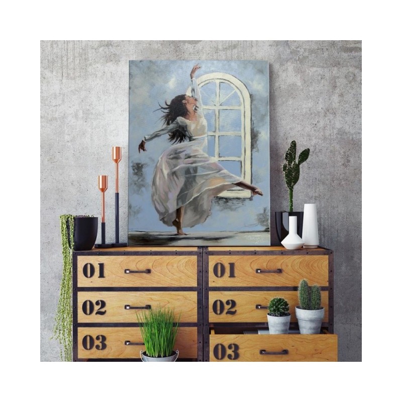 Bild auf Leinwand - Ballerina Tänzerin | Feeby