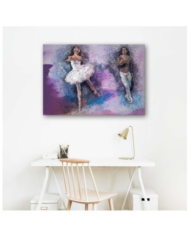 Leinwanddruck - Paar tanzt das Ballett | Feeby