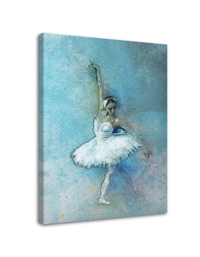 Leinwandbild - Schöne Ballerina | Feeby