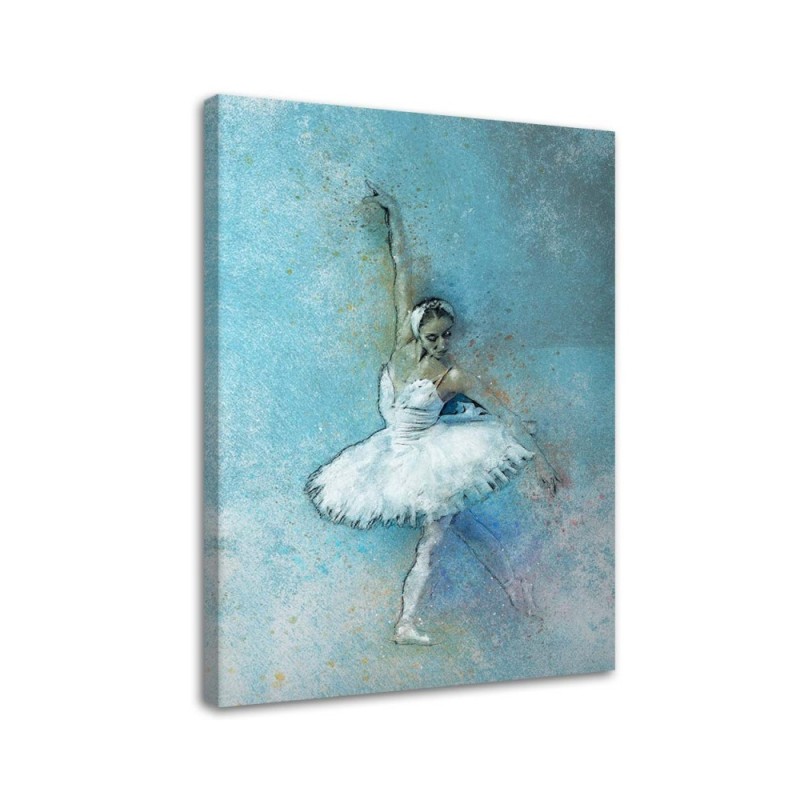 Leinwandbild - Schöne Ballerina | Feeby