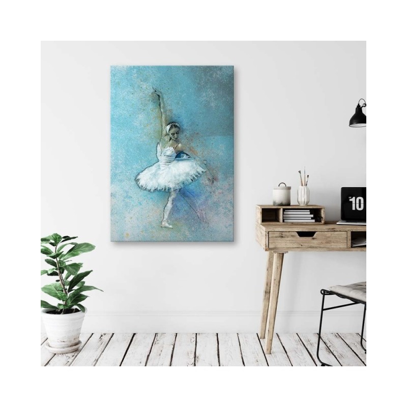 Leinwandbild - Schöne Ballerina | Feeby