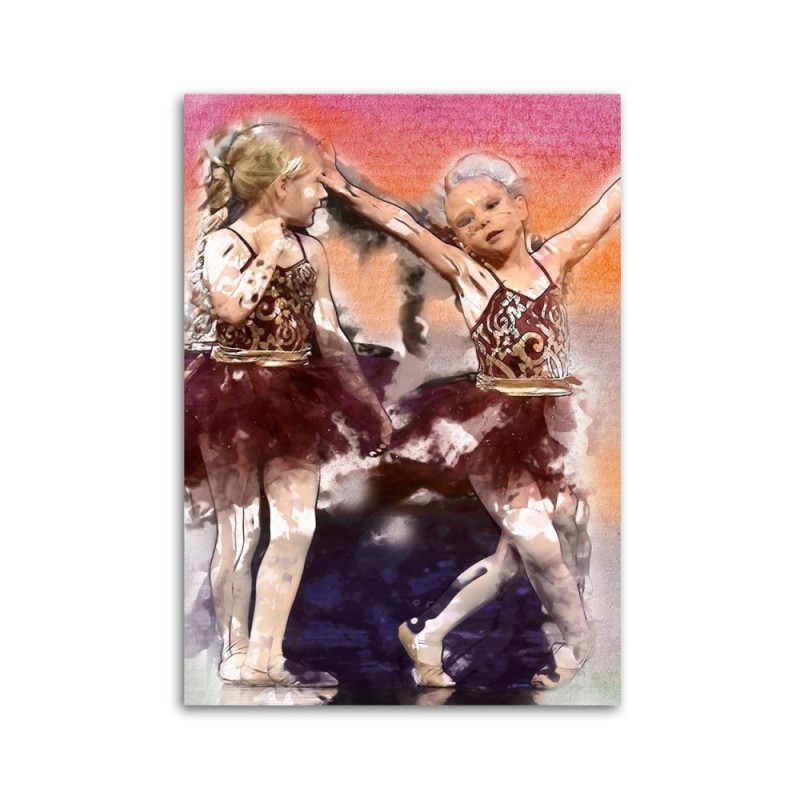 Bild auf Leinwand - Kleine Ballerinas | Feeby