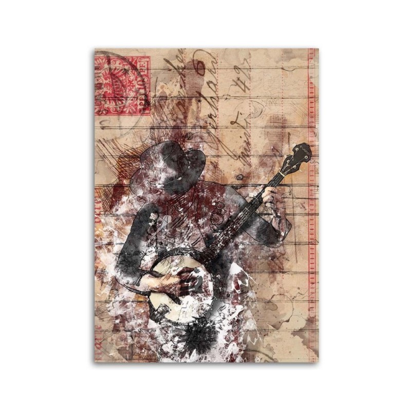Dekoratives Leinwandbild - Die Macht der Musik | Feeby