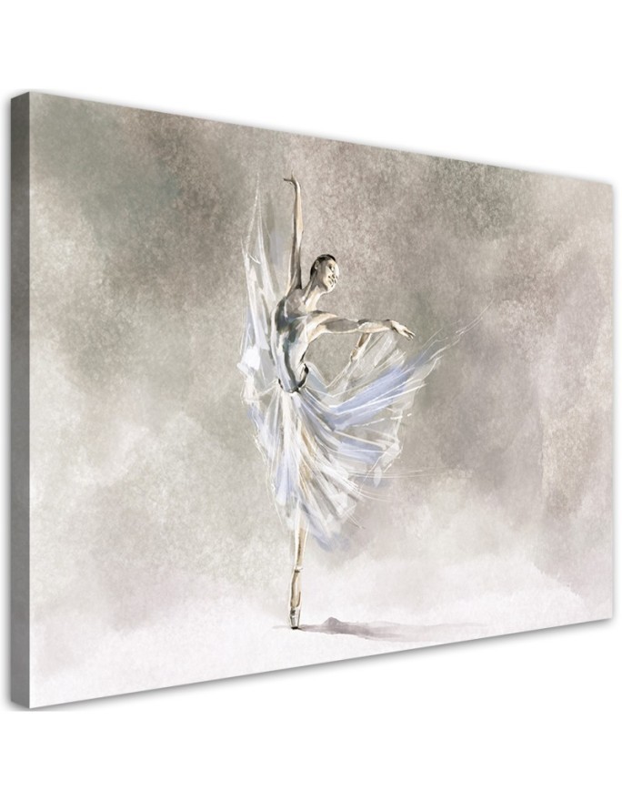 Modernes Wandbild - Ballerina Pirouet | Feeby