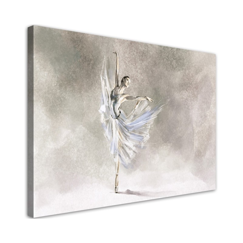 Modernes Wandbild - Ballerina Pirouet | Feeby