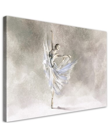 Modernes Wandbild - Ballerina Pirouet | Feeby
