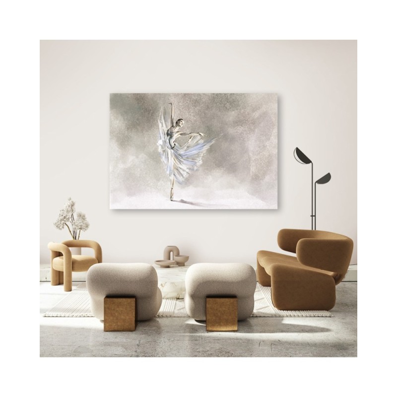Modernes Wandbild - Ballerina Pirouet | Feeby