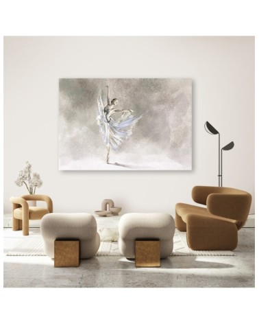Modernes Wandbild - Ballerina Pirouet | Feeby