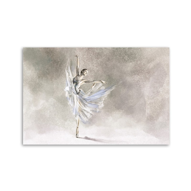 Modernes Wandbild - Ballerina Pirouet | Feeby