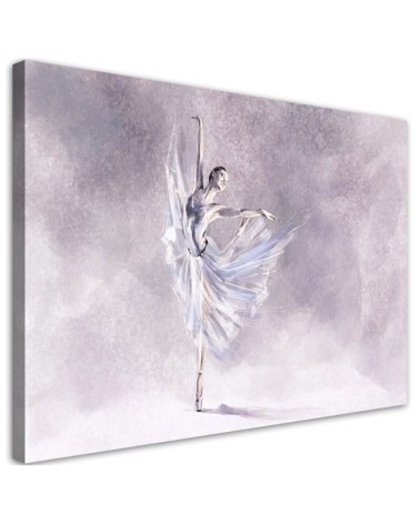 Oriental canvas painting - Piruet of a ballerina | FEEBY