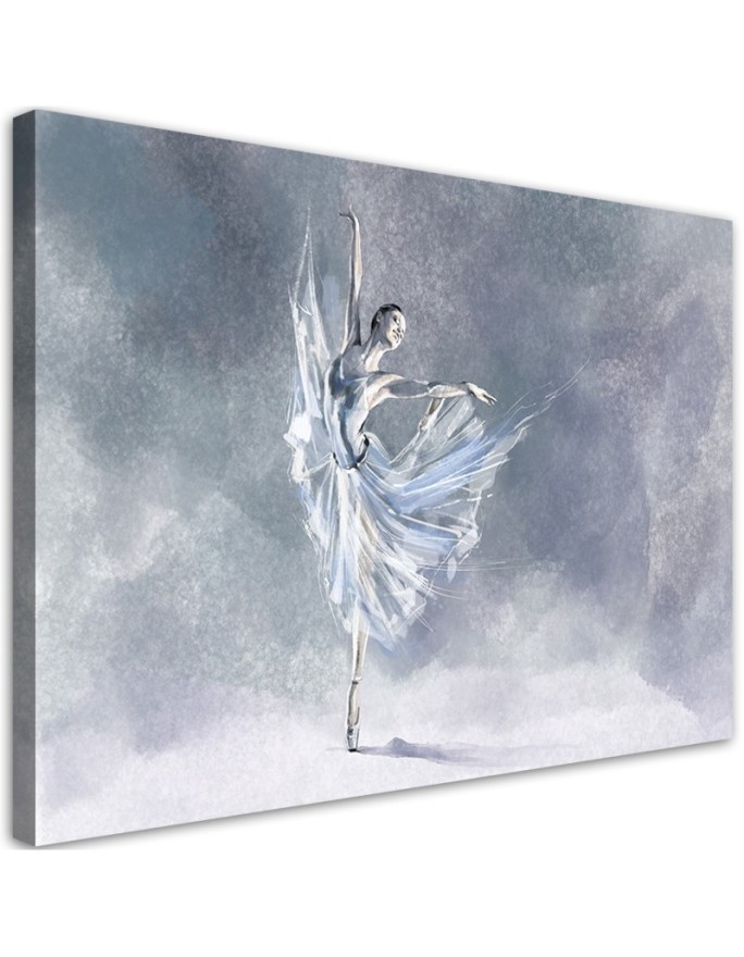 Leinwandbild - Ballerina Pirouet | Feeby