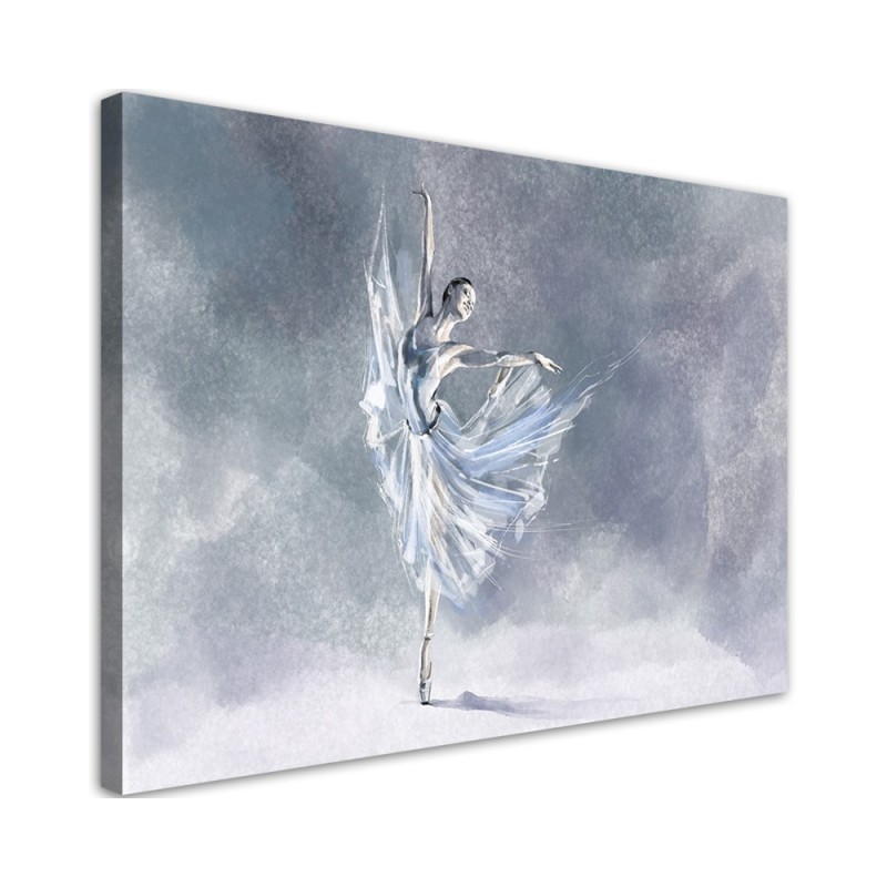 Leinwandbild - Ballerina Pirouet | Feeby