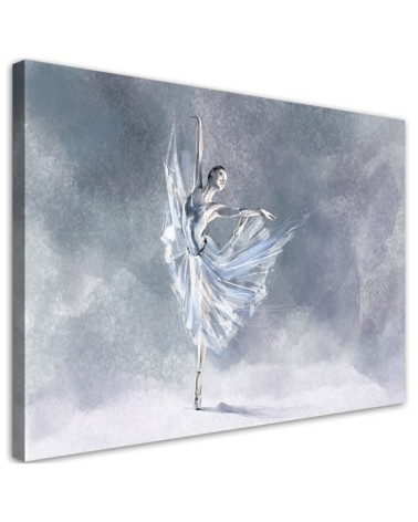 Stylish Canvas painting for living room - Piruet of a ballerina | FEEBY