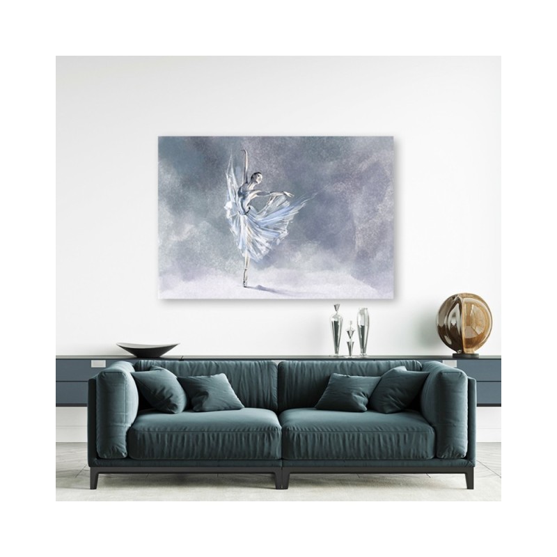 Leinwandbild - Ballerina Pirouet | Feeby