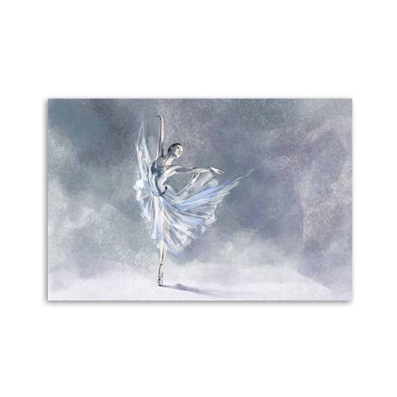 Leinwandbild - Ballerina Pirouet | Feeby