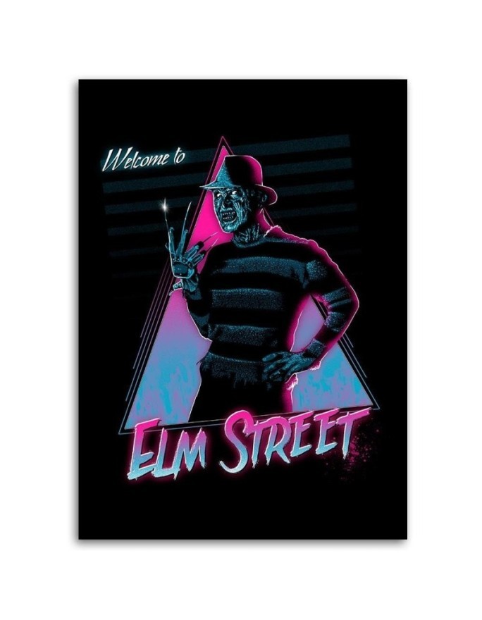 Stylowe obrazy na ścianę - Neon Elm Street DDJVigo | FEEBY