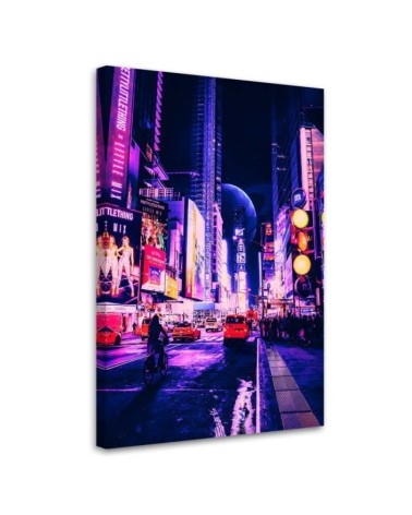 Stylish Canvas paintings for the wall - Neons in Tokyo James Garcia Vega | FEEBY