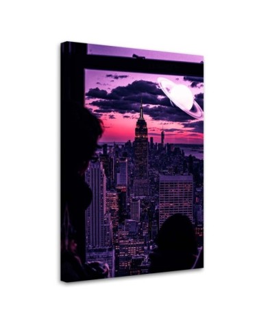 City view - Modern paintings for the living room | FEEBY