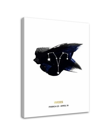 Zodiac sign Aries - Modern wall art painting | FEEBY