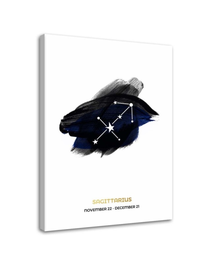 Leinwandbild - Tierkreiszeichen - Schütze | Feeby