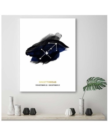 Leinwandbild - Tierkreiszeichen - Schütze | Feeby