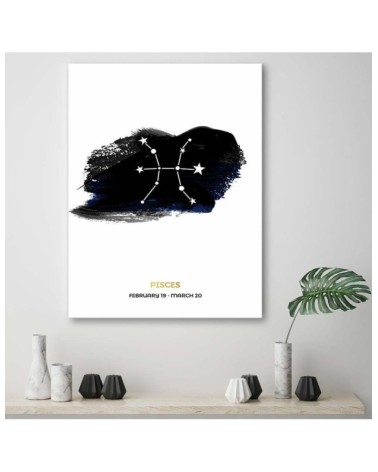 Leinwandbild - Sternzeichen - Fische | Feeby