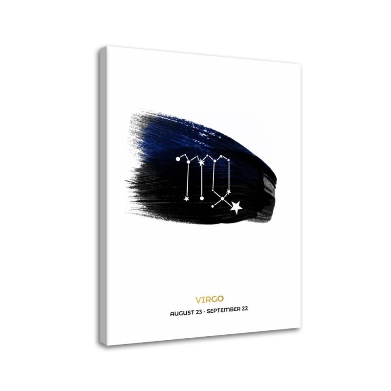 Bild auf Leinwand - Sternzeichen - Jungfrau | Feeby