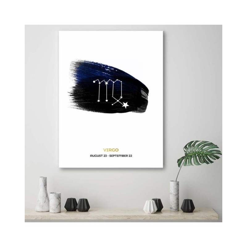 Bild auf Leinwand - Sternzeichen - Jungfrau | Feeby