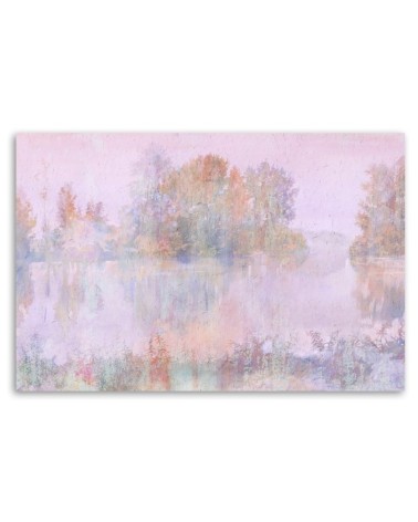 Wandbild für Wohnzimmer - Seeblick | Feeby