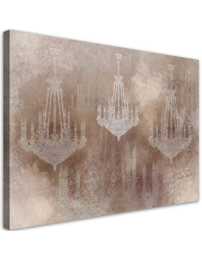 Leinwandbild - Kronleuchter | Feeby
