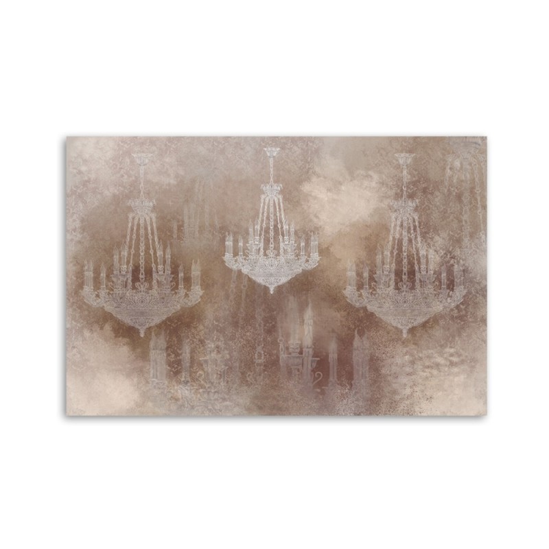 Leinwandbild - Kronleuchter | Feeby