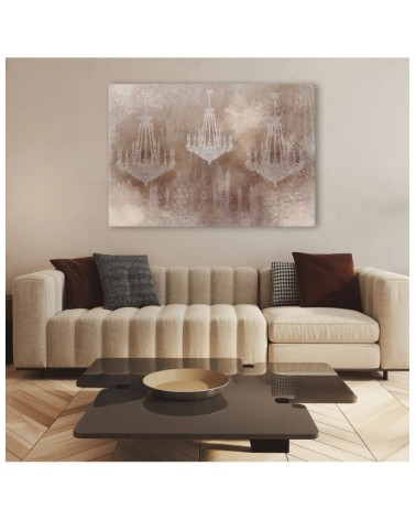 Leinwandbild - Kronleuchter | Feeby
