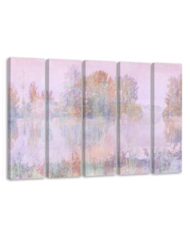 Stylish painting for living room - Lake view | FEEBY