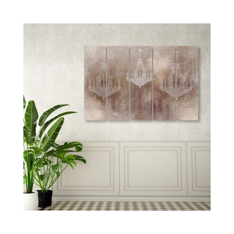 Leinwandbild - Kronleuchter | Feeby