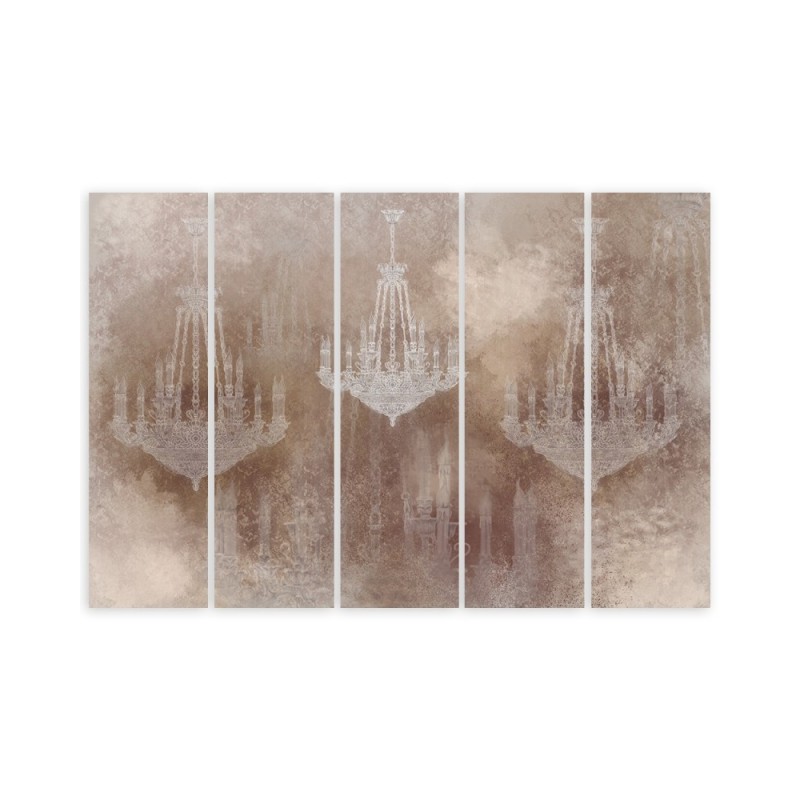 Leinwandbild - Kronleuchter | Feeby