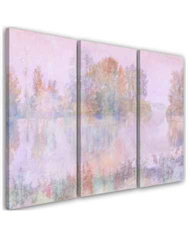 Modern wall art paintings - Lake view | FEEBY