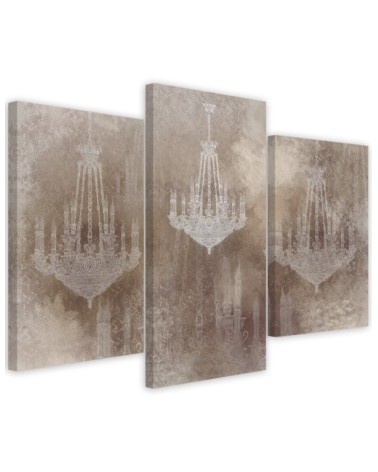 Chandeliers - Modern paintings for the living room | FEEBY