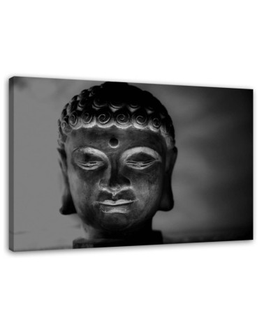 Modernes Wandbild - Buddha Kopf Feng Shui | Feeby