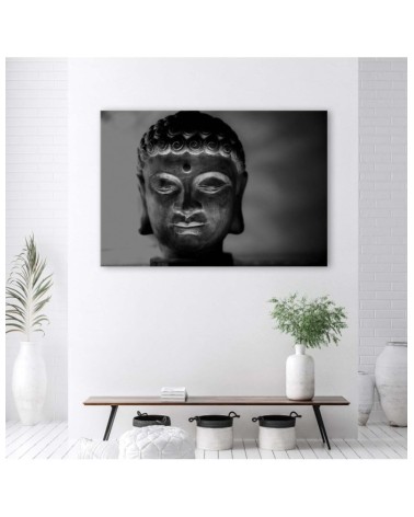 Modernes Wandbild - Buddha Kopf Feng Shui | Feeby