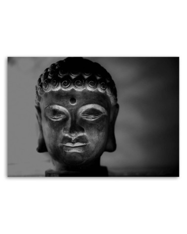 Głowa Buddy orient - Orientalne obrazy ścienne | FEEBY