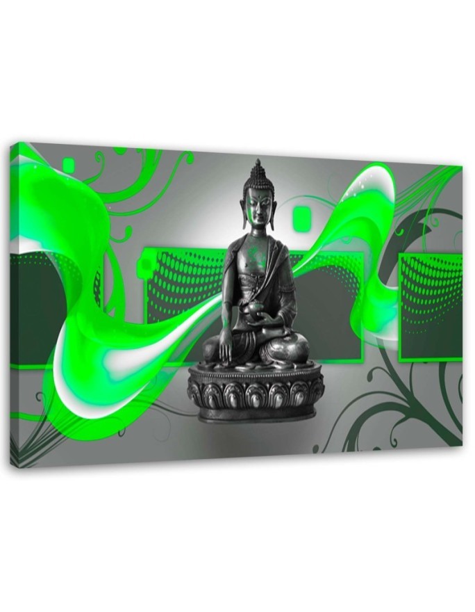 Budda medytacja abstrakcja - Orientalne obrazy ścienne | FEEBY