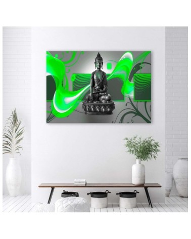 Dekoratives Leinwandbild - Buddha Abstrakt | Feeby