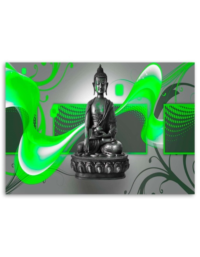 Budda medytacja abstrakcja - Orientalne obrazy ścienne | FEEBY